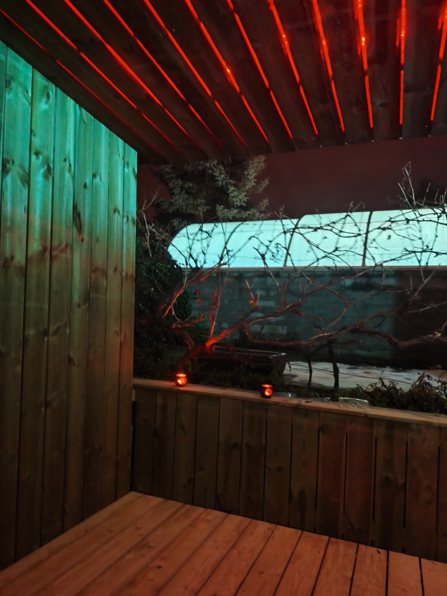 stavba venkovní ochlazovny